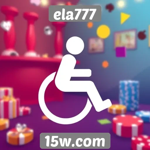 Acessibilidade e recursos do site ela777